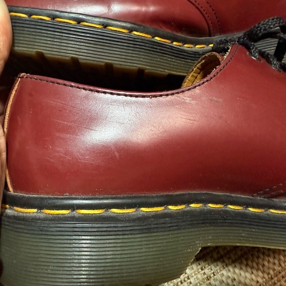 Doc Martens 1461 VINTAGE - oxblood UK Size 6, men’s 7, Women’s US 8 to 8.5 - Picture 8 of 15
